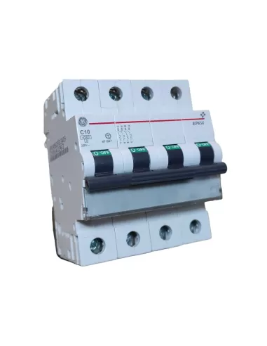 Ge Power 671947 ep454c10 automatischer Schutzschalter 4p 10a 4,5ka c